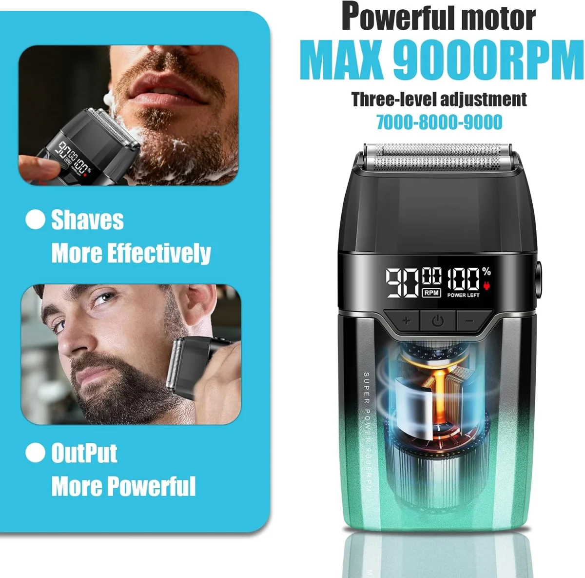 VGR V-308 Profesyonel Sakal Tıraş Makinesi Metal Shaver