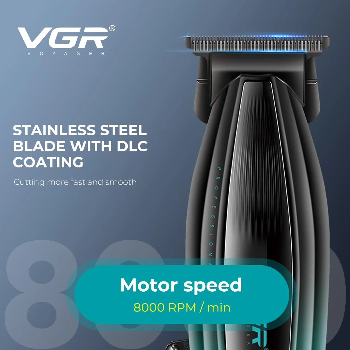 V-974 Profesyonel Saç Sakal Çizim Makinesi Gold Trimmer