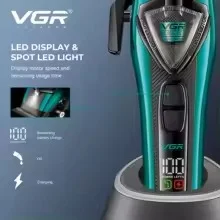 V-884C Profesyonel Saç Kesme Makinesi Şarjlı Berber Clipper