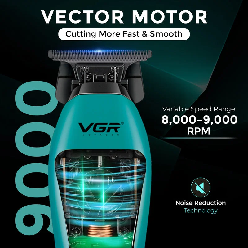 V-035T Profesyonel Saç Sakal Çizim Makinesi Metal Trimmer