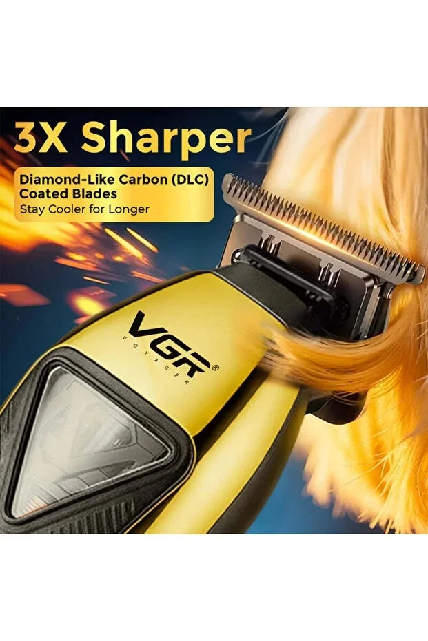 VGR V-994 Vektör Motorlu Saç Sakal Kesme Makinesi 10000 RPM