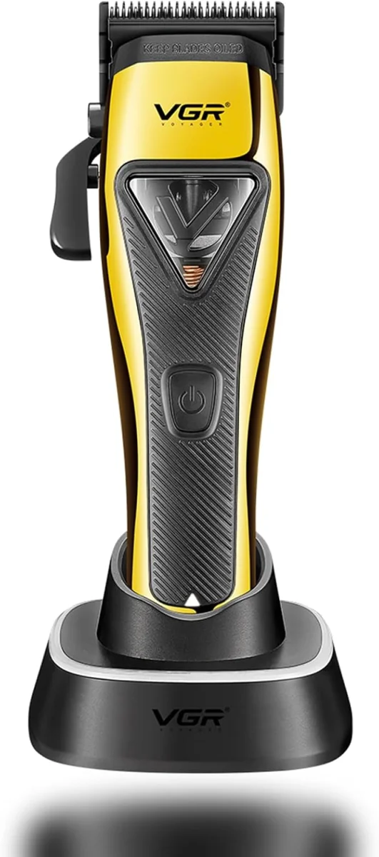 V-015 Saç Tıraş Makinesi - Çantalı, Yedek Kapaklı - Güçlü Motor