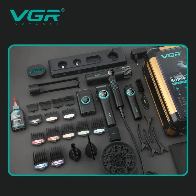 V-640 S4 Profesyonel Erkek Bakım Kombo Set