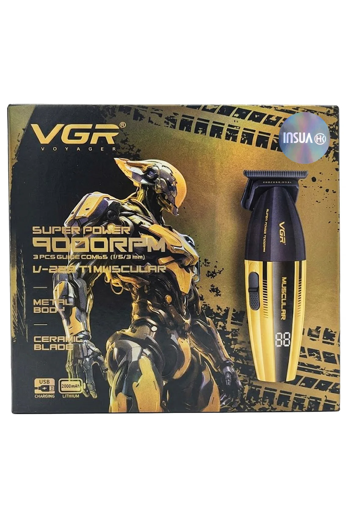 VGR V-285T Profesyonel Sakal Ense ve Çizim Makinesi (Trimmer)