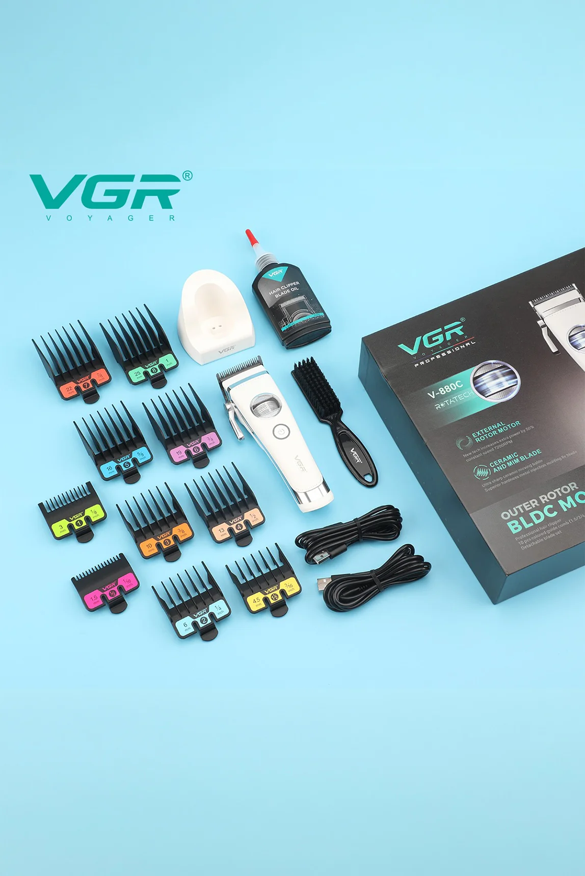 V-880C - Profesyonel Saç Tıraş Makinesi - Clipper