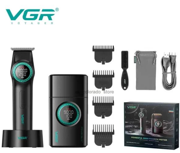 VGR V-977 & V-377 Profesyonel Saç & Sakal Çizim Makinesi