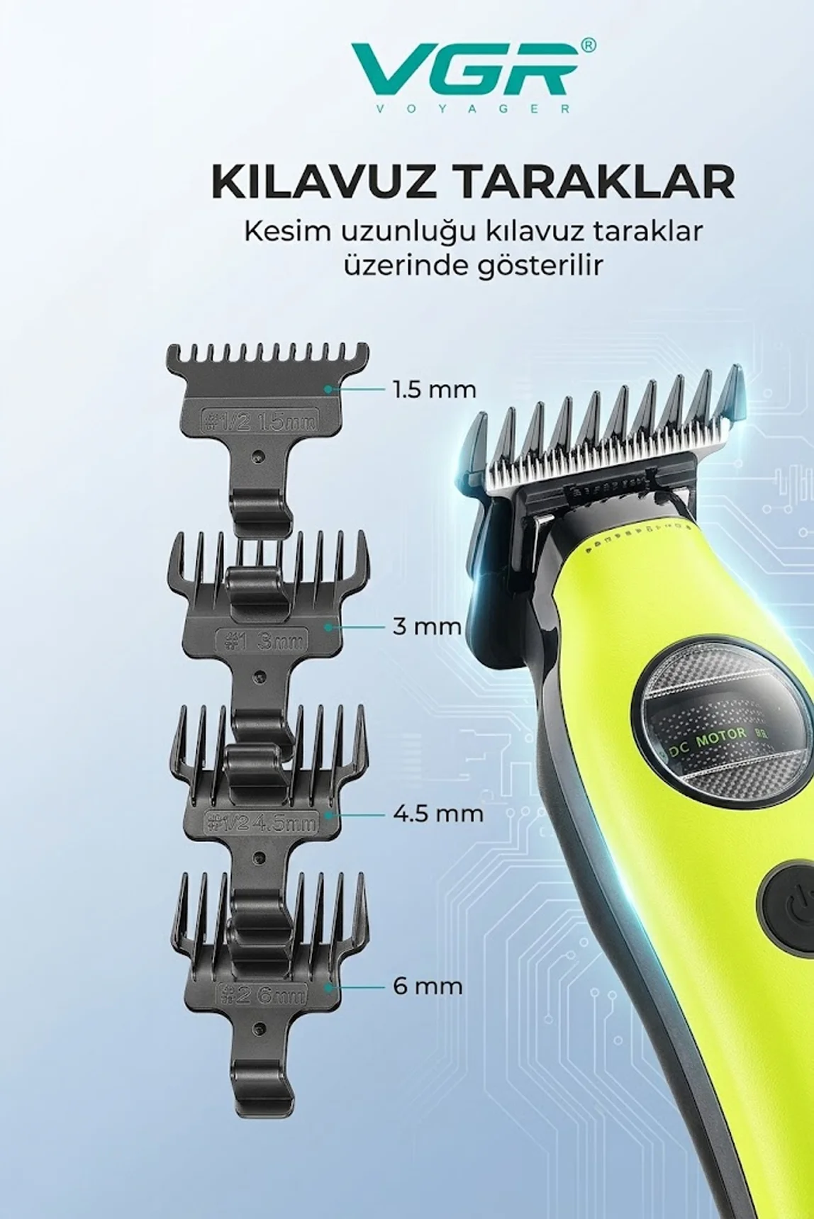 V-880T Sakal, Ense Kesme Tıraş Makinesi - Trimmer