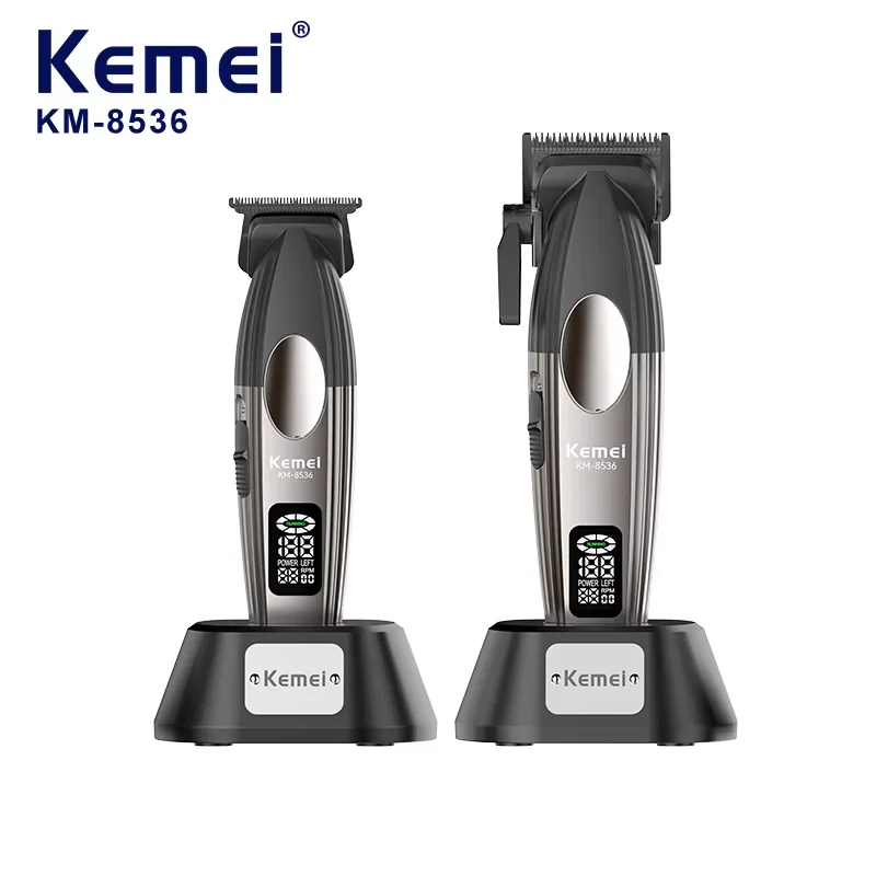 Kemei KM-8536 Profesyonel Saç Sakal İkili Erkek Bakım Seti