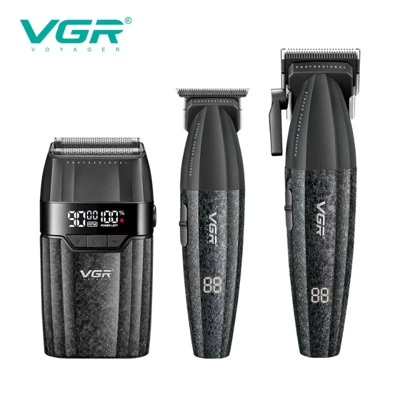 VGR-640 S3 Tıraş Makinesi Seti - Saç, Sakal ve Sıfırlama 3'lü