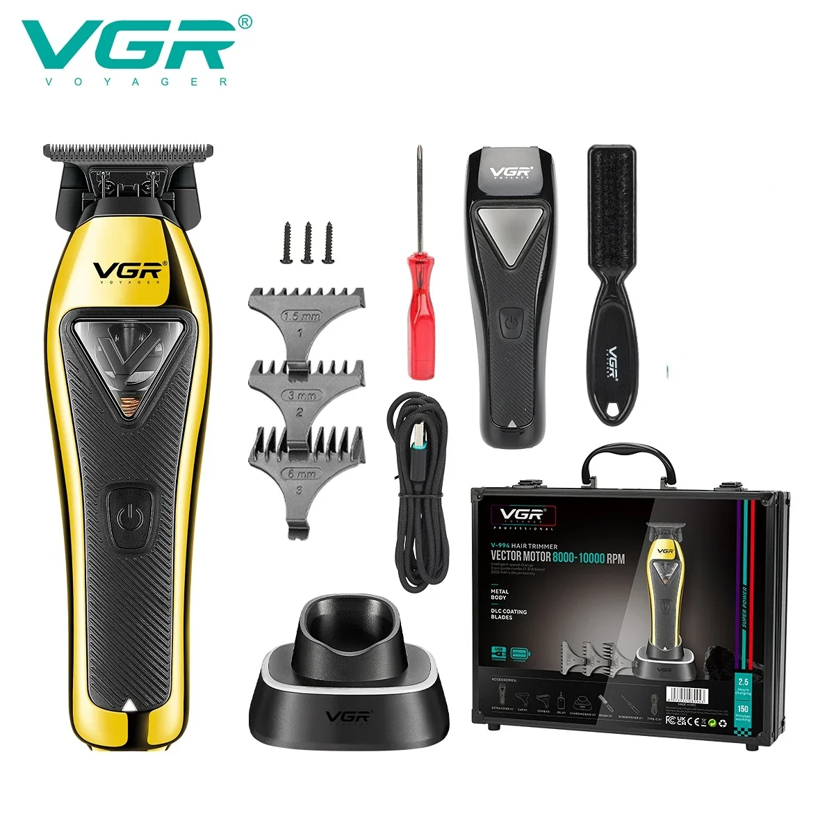 V-994 Clipper Ense Çizim Sakal Kesme Tıraş Makinesi