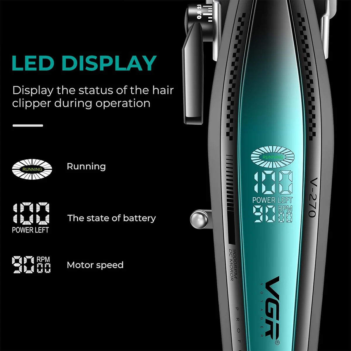 V-992 Sakal ve Ense Çizim Tıraş Makinesi - Trimmer
