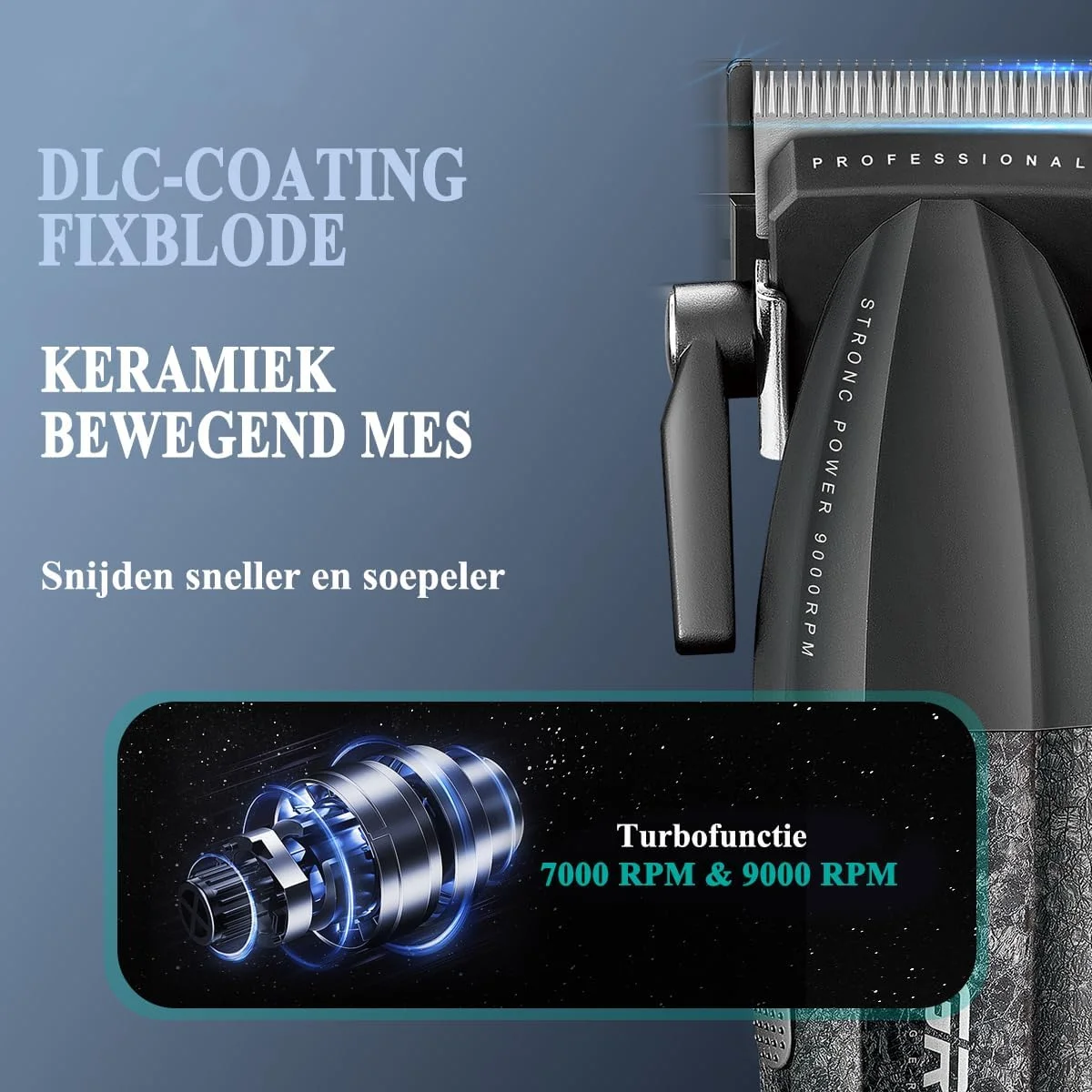 V-640 S2 - Saç, Sakal Tıraş Makinesi Seti - 3 Renk Seçeneği