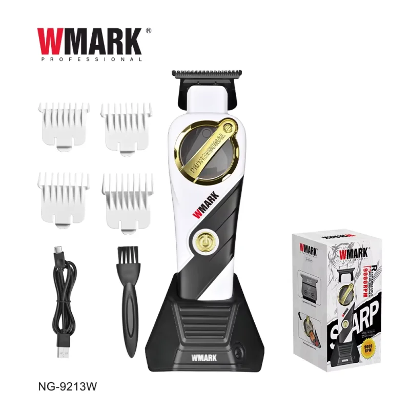 Wmark NG-9213W Profesyonel DLC Bıçaklı Saç Sakal Çizim Makinesi (Trimmer)