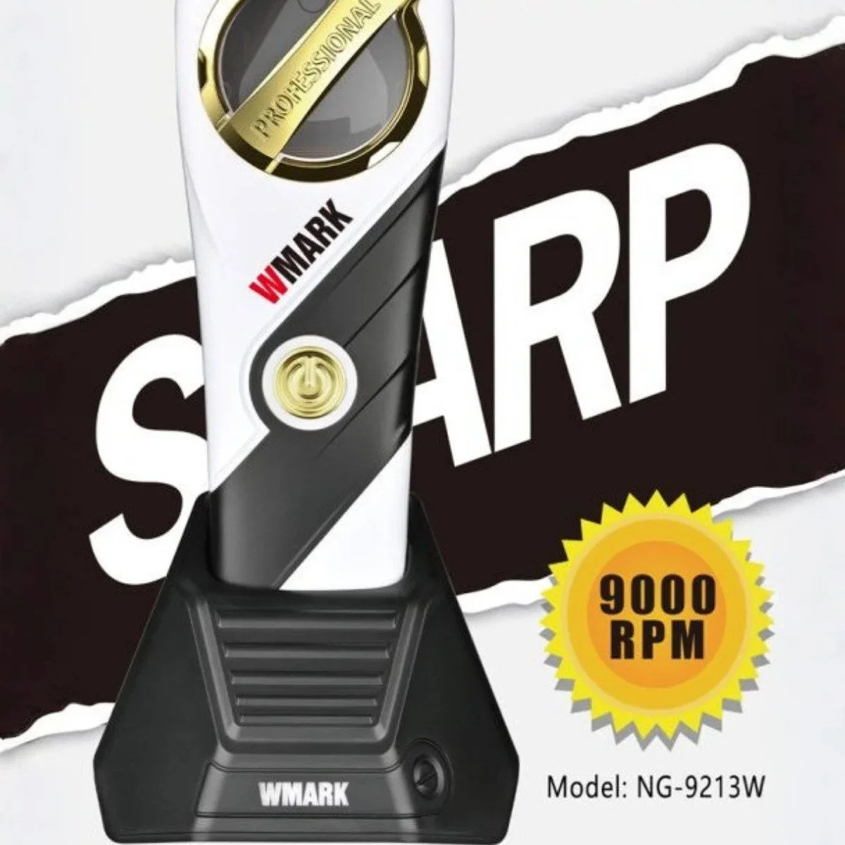 Wmark NG-9213W Profesyonel DLC Bıçaklı Saç Sakal Çizim Makinesi (Trimmer)