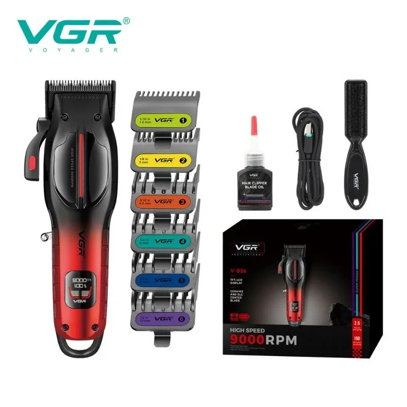 V-026C - Saç Tıraş Makinesi - Seramik DLC Bıçak - 2500mAh