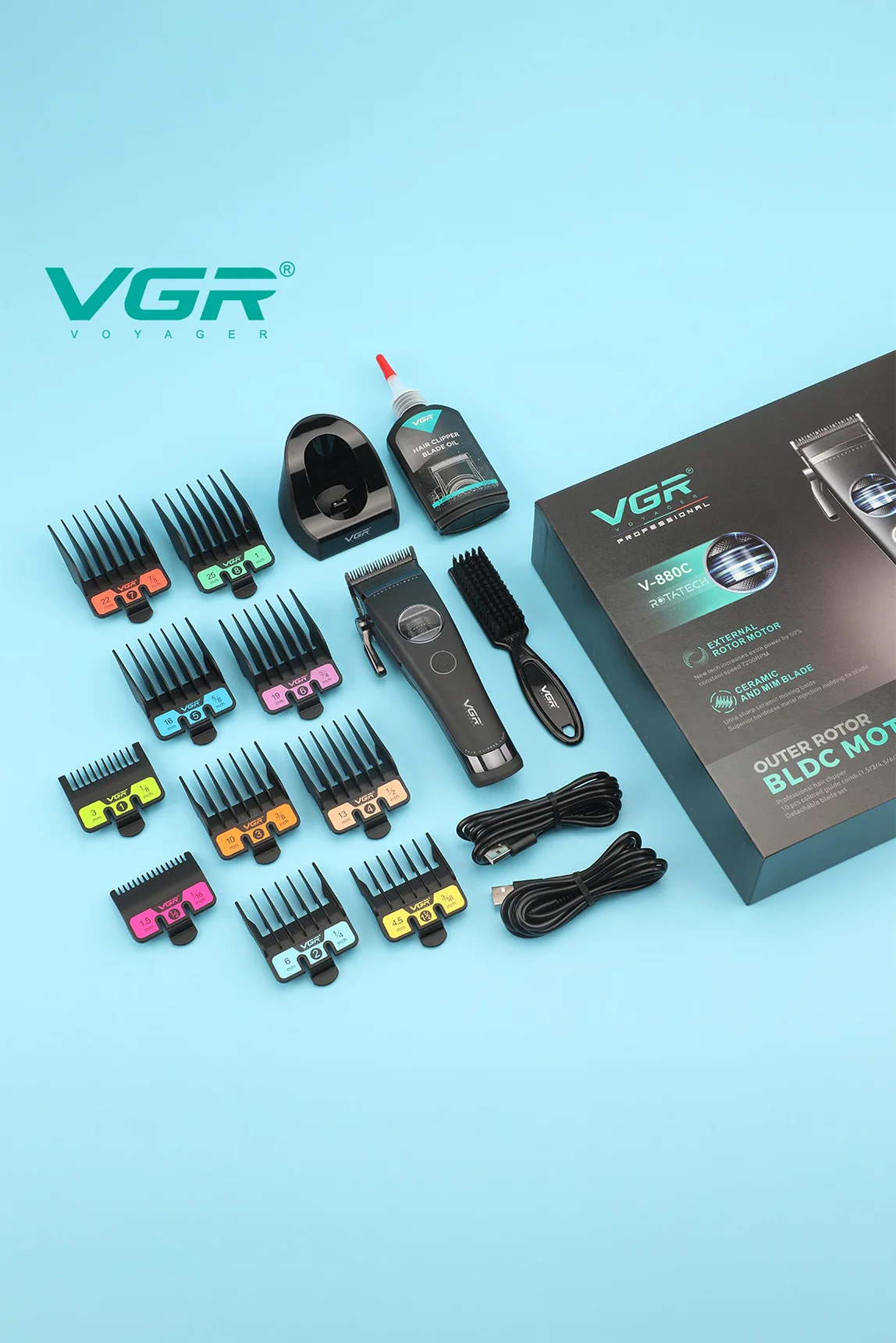 V-880C - Profesyonel Saç Tıraş Makinesi - Clipper