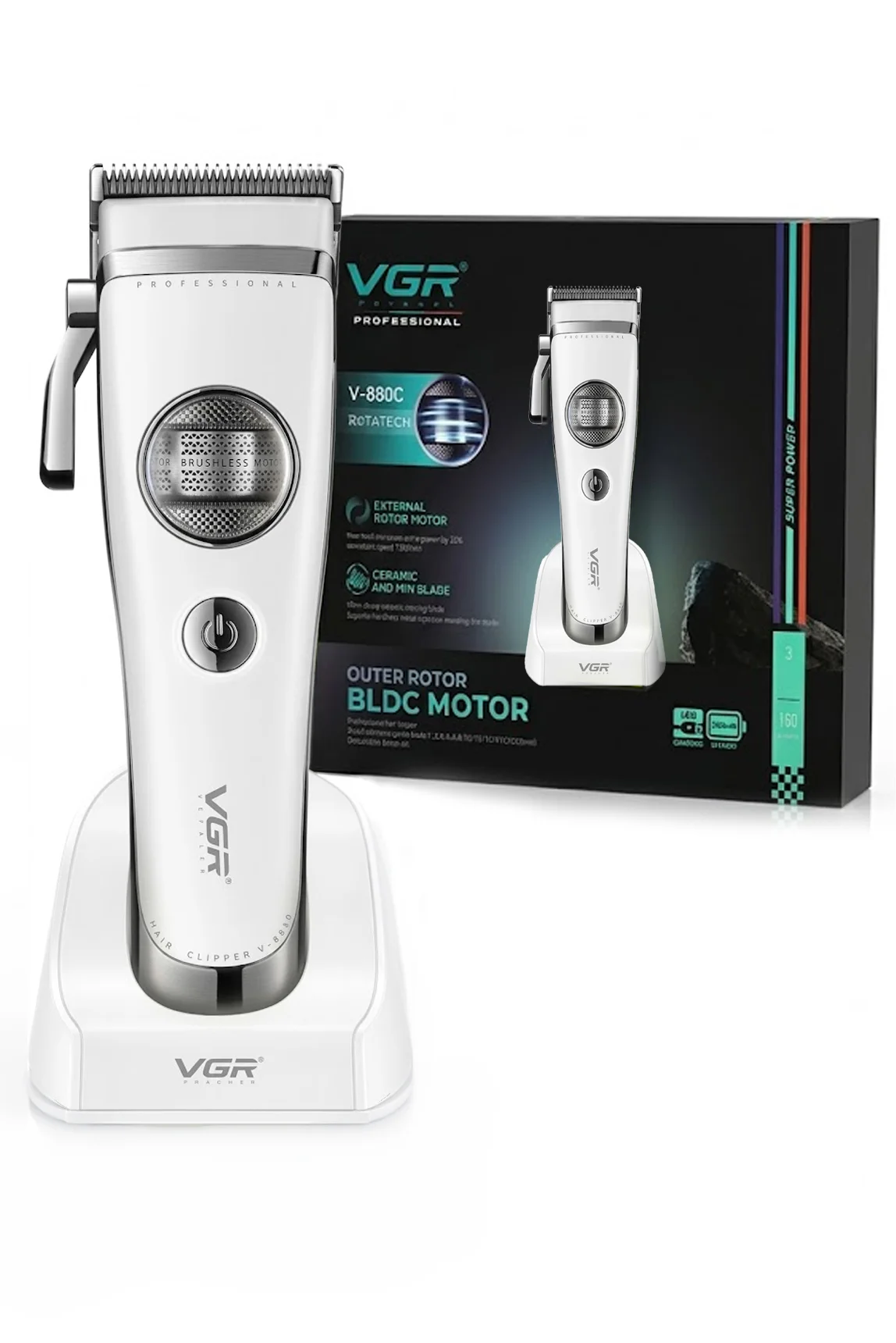 V-880C - Profesyonel Saç Tıraş Makinesi - Clipper