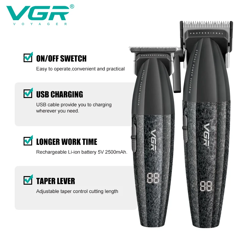 V-640 S2 - Saç, Sakal Tıraş Makinesi Seti - 3 Renk Seçeneği