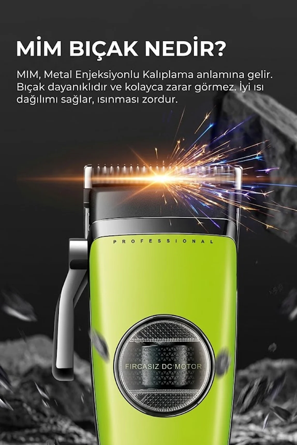 V-880C - Profesyonel Saç Tıraş Makinesi - Clipper