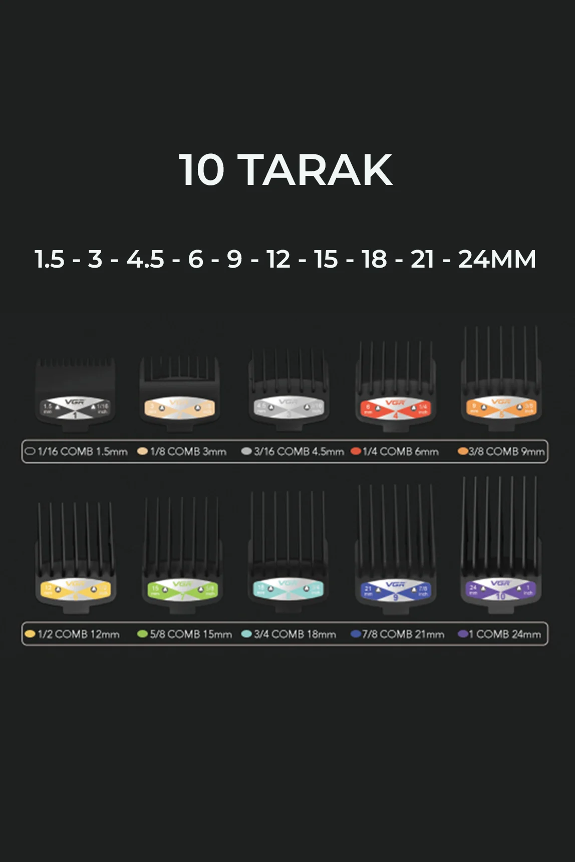 V-001 Profesyonel Saç Tıraş Makinesi