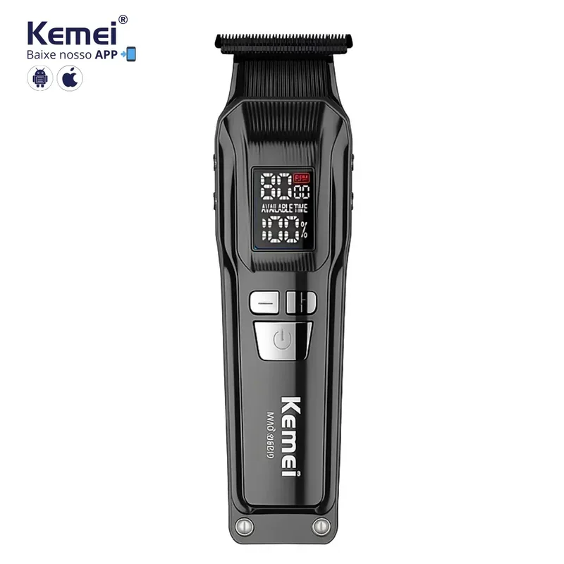 Kemei KM-2795 Profesyonel DLC Bıçaklı Saç Sakal Tıraş Makinesi (Trimmer)