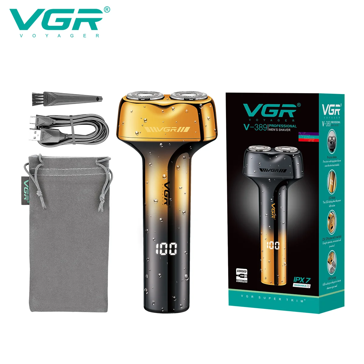 VGR V-355 Profesyonel Sinekkaydı Tıraş Makinesi (Shaver)