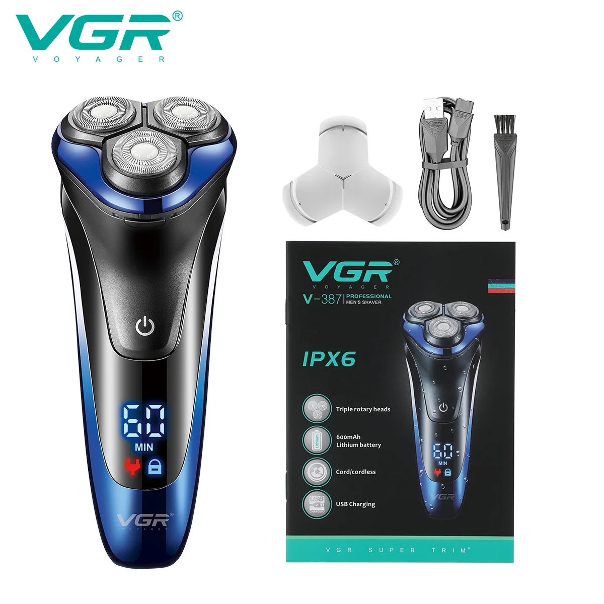 VGR V-387 Profesyonel Sinekkaydı Tıraş Makinesi (Shaver)