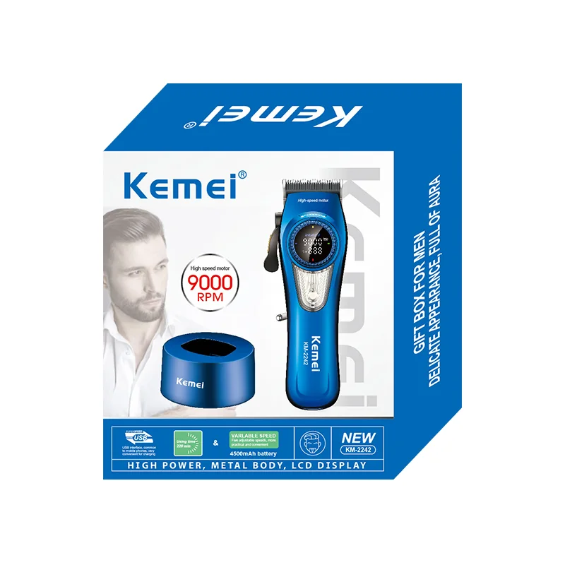 Kemei KM-2242 Profesyonel Saç Tıraş Makinesi (Clipper)
