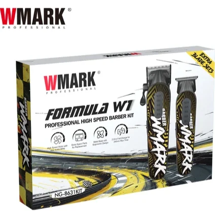 Wmark NG-8631 Profesyonel Yüksek Hızlı İkili Berber Seti
