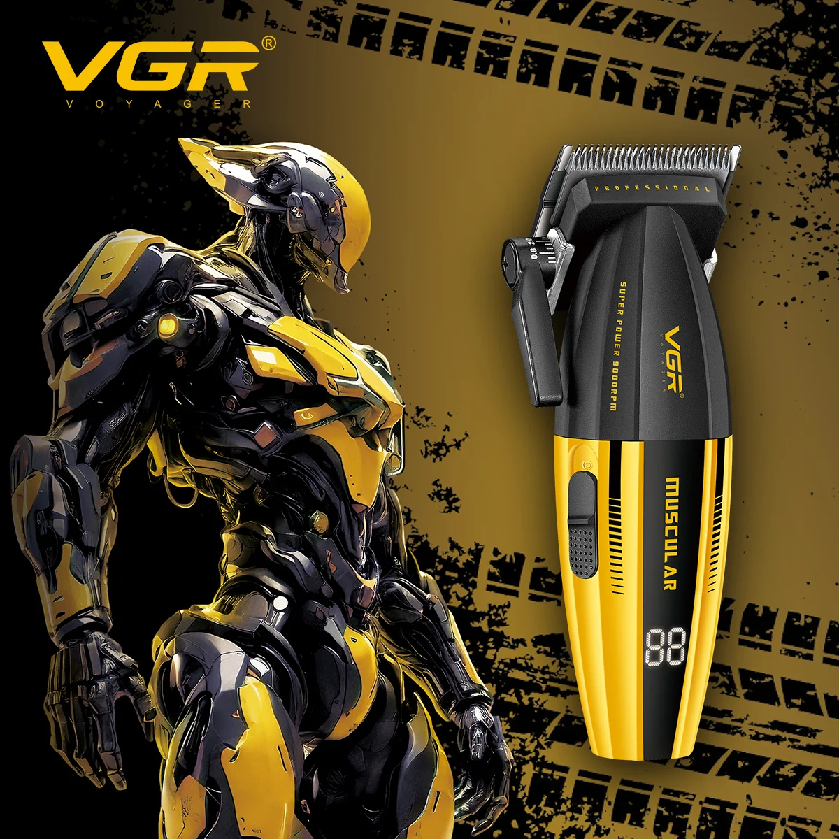 V-285 Saç Tıraş Makinesi - 2000mAh - Seramik DLC Bıçak