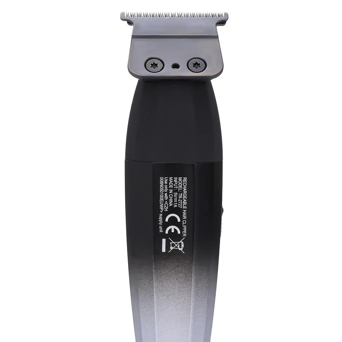 Powertec TR-2727 Black Profesyonel Type-C Şarjlı Dijital Göstergeli Saç Sakal Ense Çizim Tıraş Makinesi