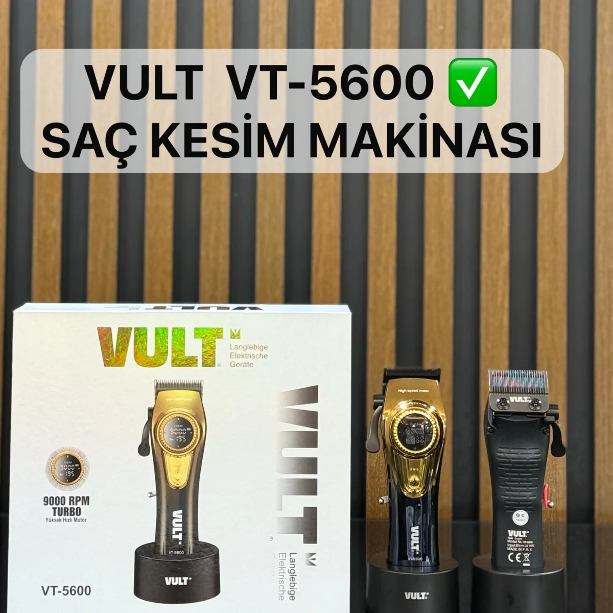 Vult VT-5600 Profesyonel Saç Tıraş Makinesi