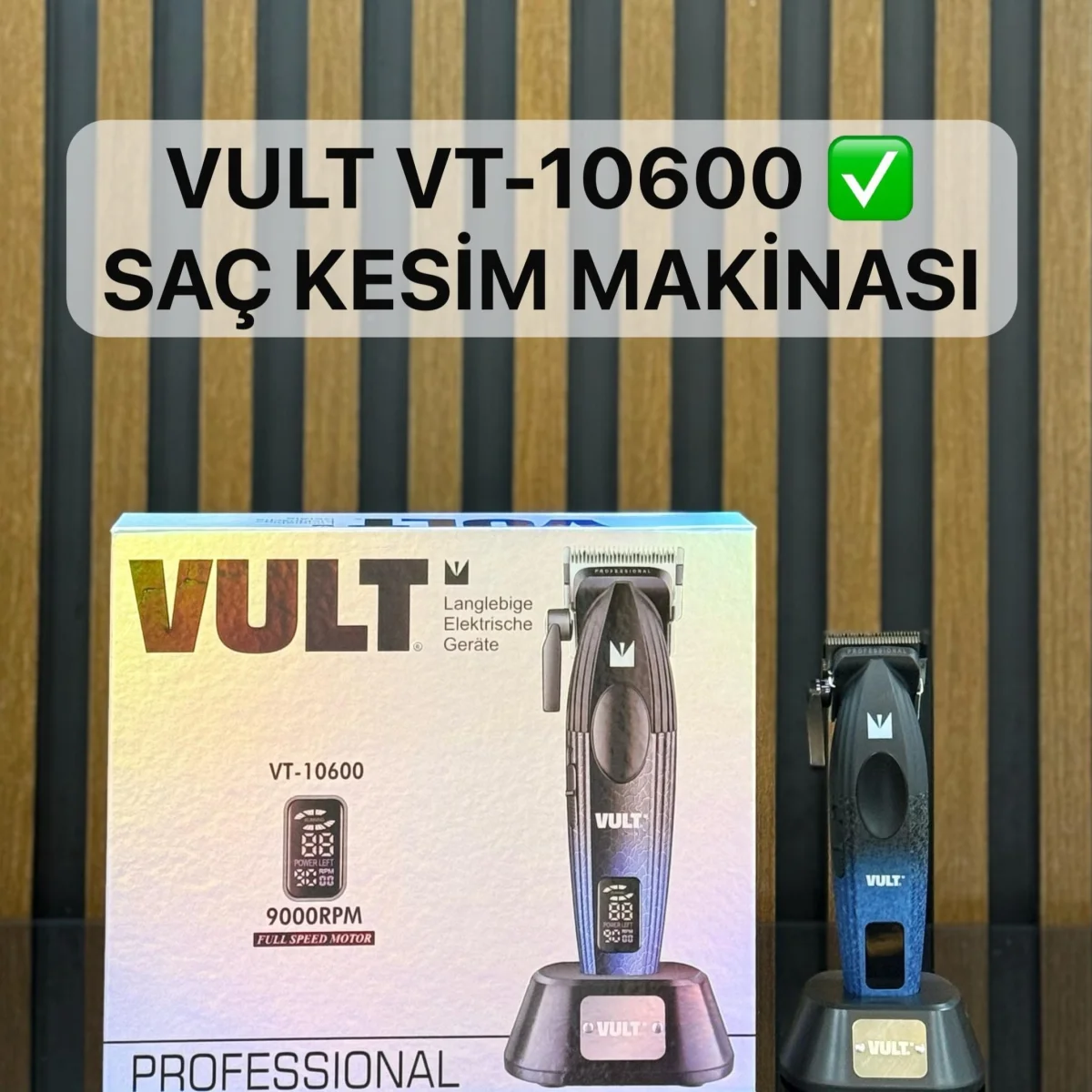 Vult VT-10600 Profesyonel Saç Tıraş Makinesi - Clipper