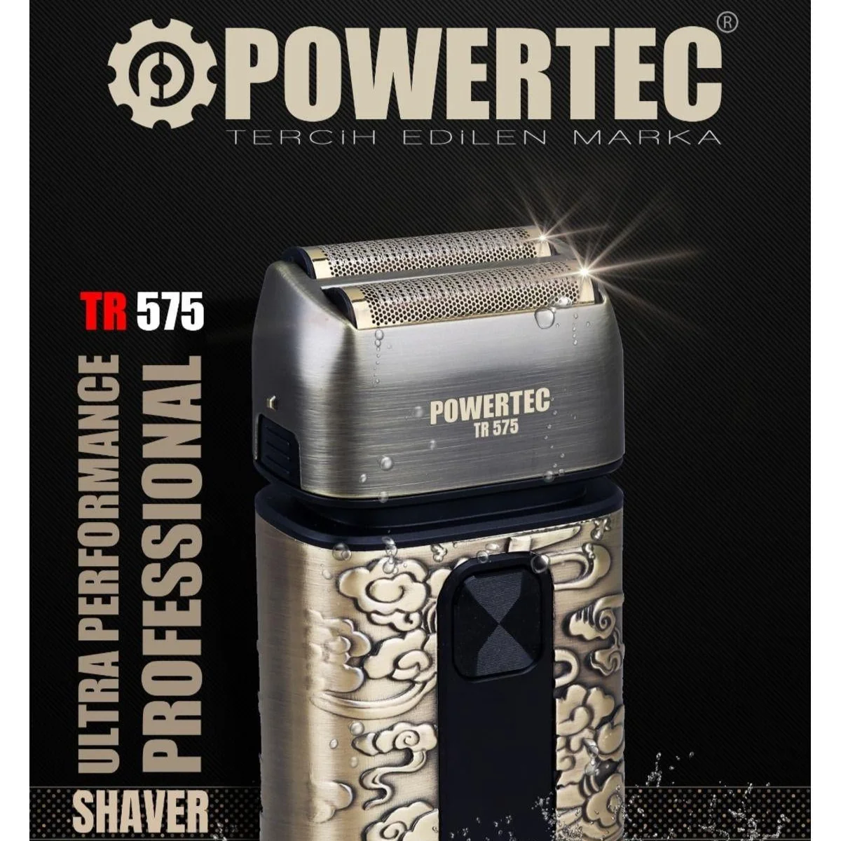 Powertec TR-575 Profesyonel Sinekkaydı Tıraş Makinesi (Shaver)