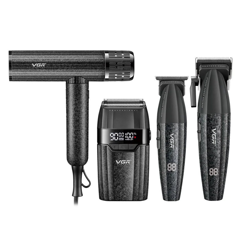 V-640 S4 Profesyonel Erkek Bakım Kombo Set