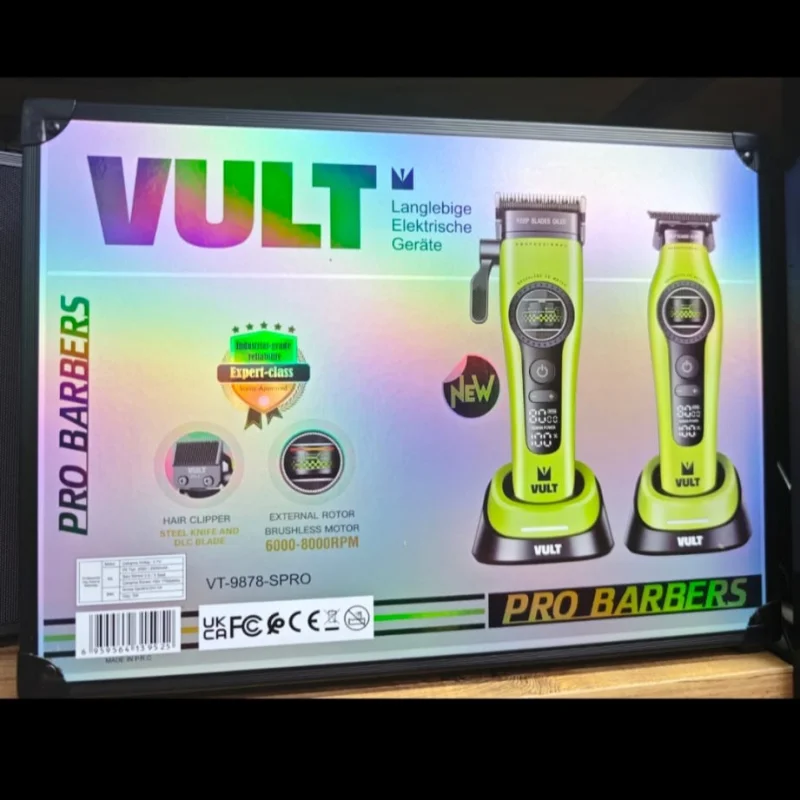 VULT VT-9878 2’li Berber Seti - Clipper - Trimmer
