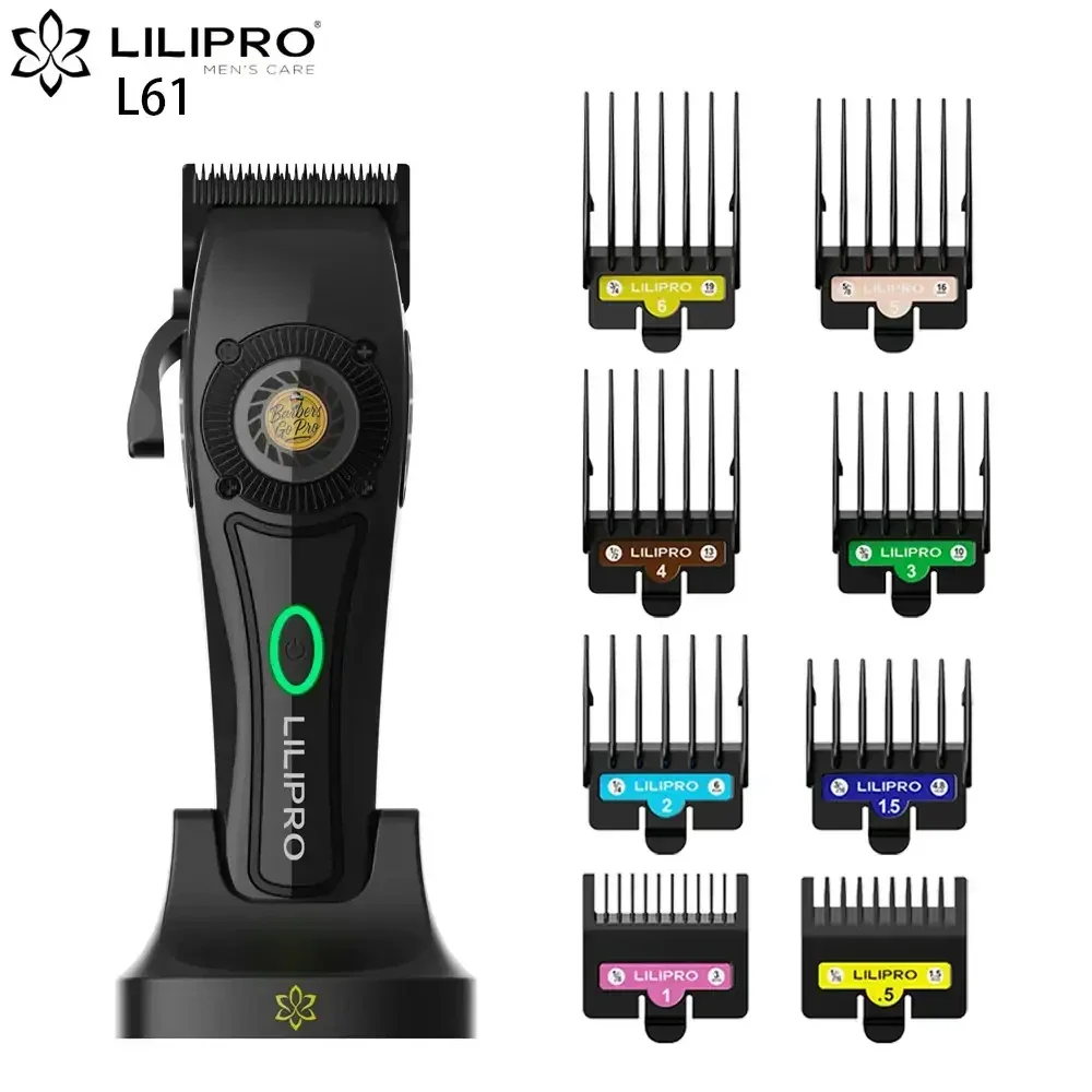 Lilipro L61 Profesyonel Saç Tıraş Makinesi (Clipper) (SİYAH)