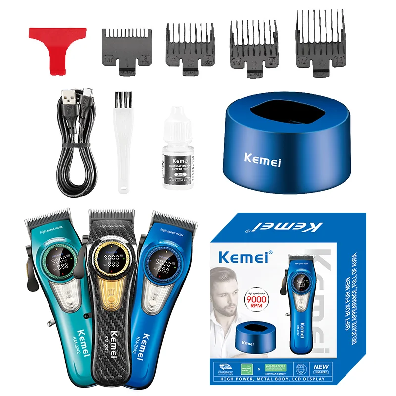 Kemei KM-2242 Profesyonel Saç Tıraş Makinesi (Clipper)