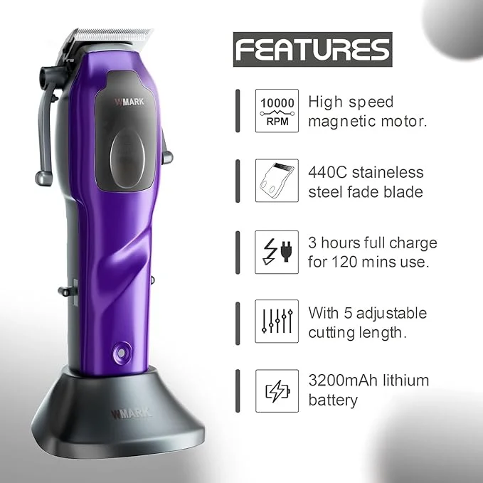 Wmark NG-9003 Profesyonel Saç Tıraş Makinesi (Clipper)