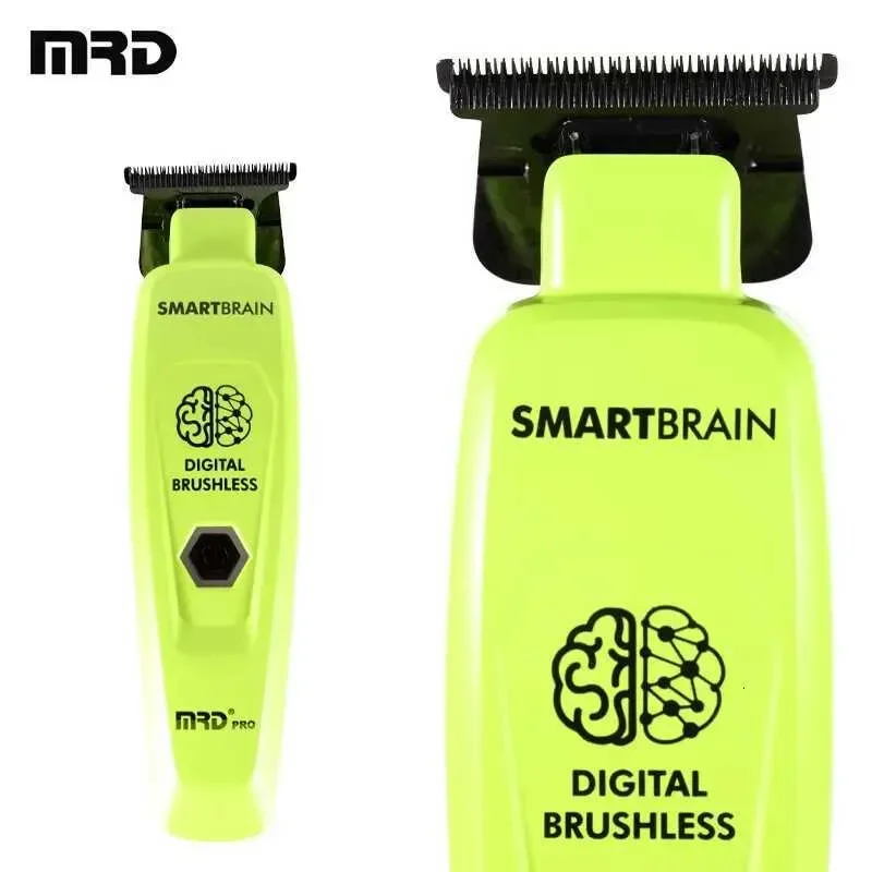 MRD PRO Smart Brain GMT-90 Profesyonel Saç Sakal Çizim Makinesi (Trimmer) (YEŞİL)