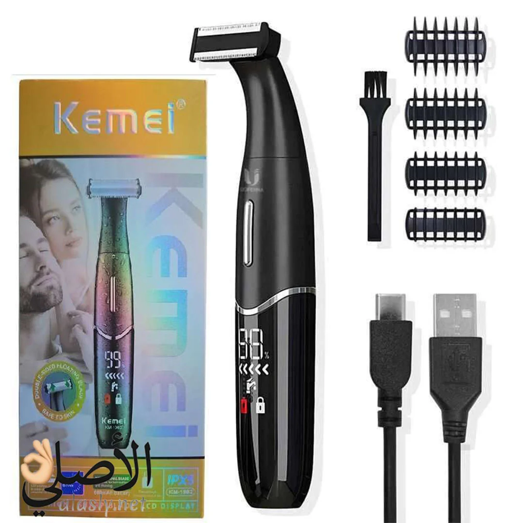 Kemei KM-1903 Vücut Sakal ve Hassas Bölge Tıraş Makinesi