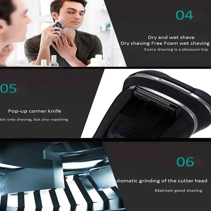 Vgr V-307-IPX5 Profesyonel Su Geçirmez Sıfırlayıcı Tıraş Makinesi (Shaver)