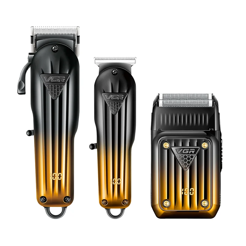 VGR V-644 Profesyonel 3'ü 1 Arada Saç Sakal Tıraş Makinesi Seti (Clipper Trimmer Shaver)