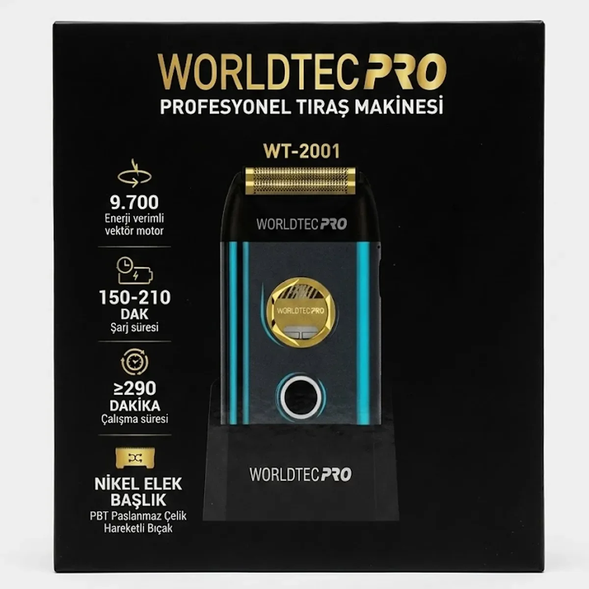 Sinekkaydı Tıraş Makinesi - WORLDTECPRO WT-2001