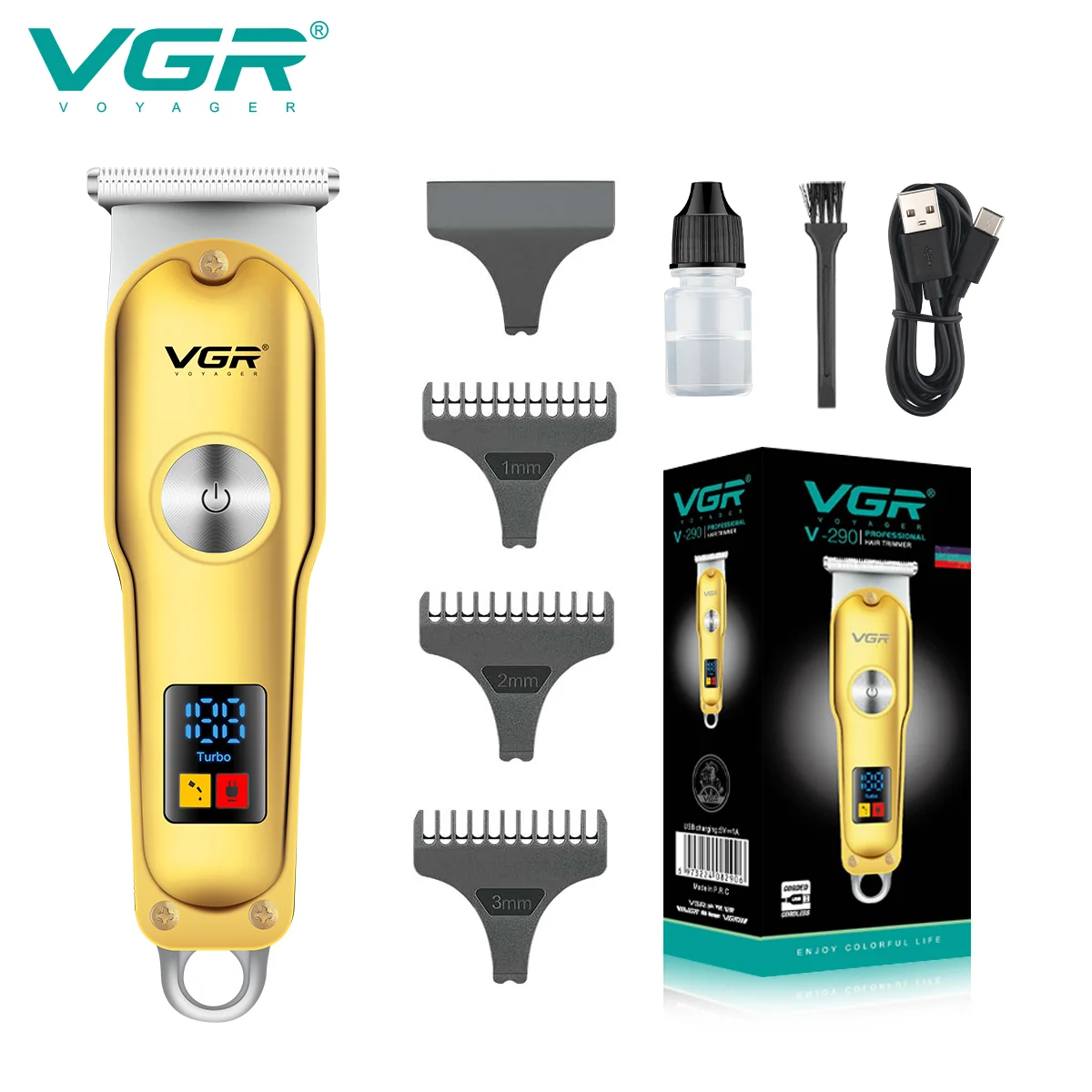VGR V-290 Profesyonel Sakal ve Ense Tıraş Makinesi (Trimmer)