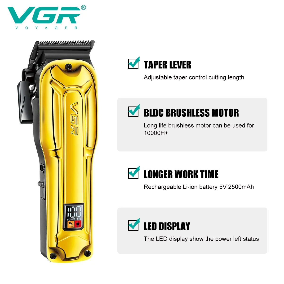 VGR-138 Pro Saç Kesme Makinesi
