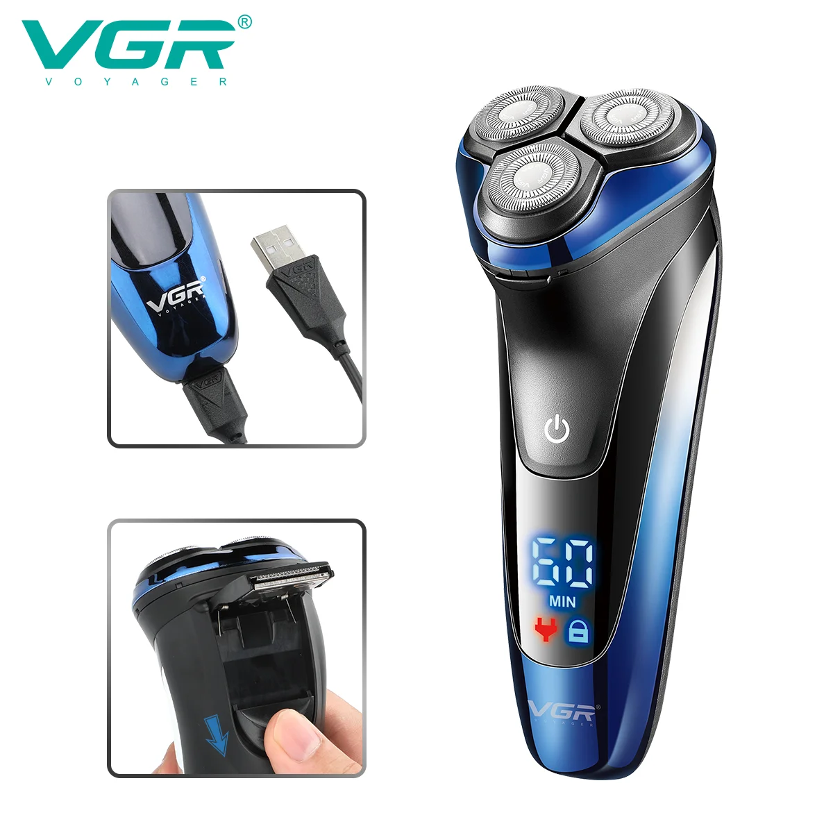 VGR V-387 Profesyonel Sinekkaydı Tıraş Makinesi (Shaver)