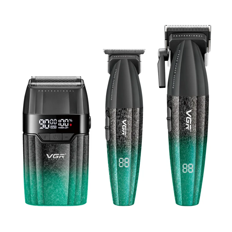 VGR-640 S3 Tıraş Makinesi Seti - Saç, Sakal ve Sıfırlama 3'lü