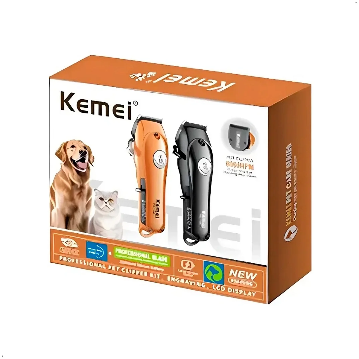 Kemei KM-1596 Evcil Hayvan Tıraş Makinesi (Pet Clipper)