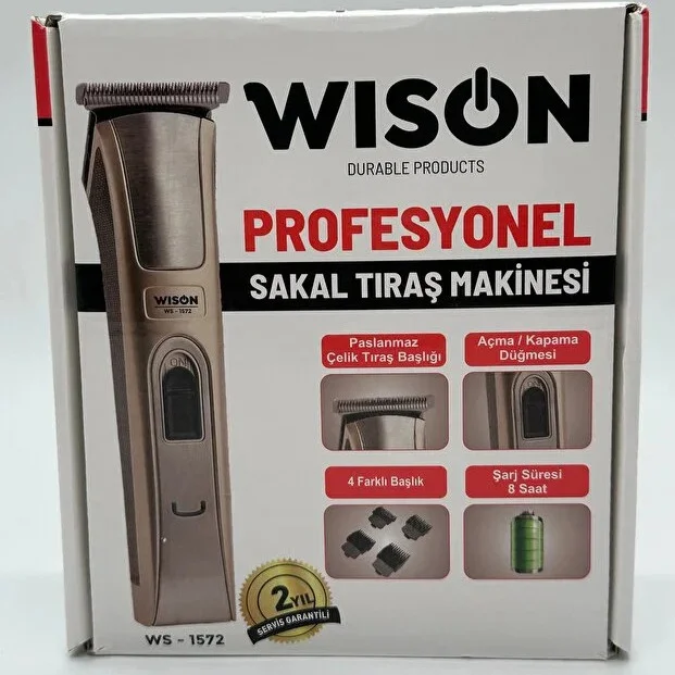 Wison WS-1572 Profesyonel Sakal Tıraş Makinesi